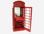 Telephone Wine Cabinet